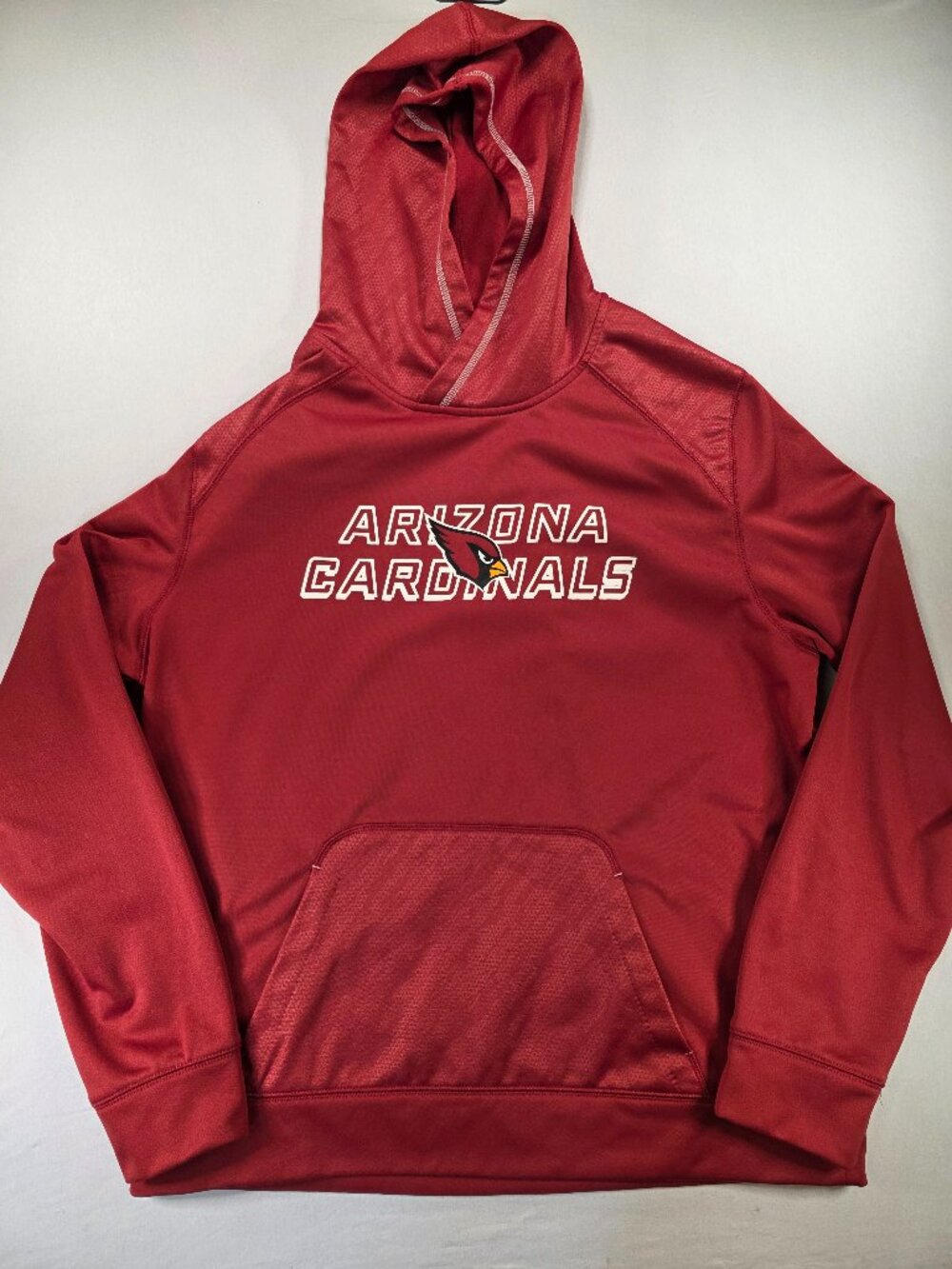 NFL Team Apparel Arizona Cardinals TX3 Warm Red Hoodie XL